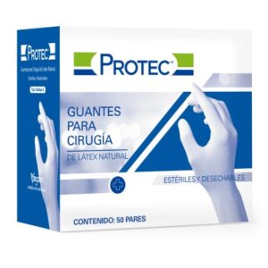 Guantes para Cirugía de Látex natural